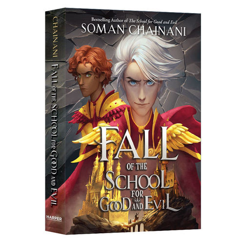 善恶魔法学院 英文原版小说 The Fall Of The School For Good And Evil 新封面版英语课外阅读科幻纽约时报畅销书Soman Chainani