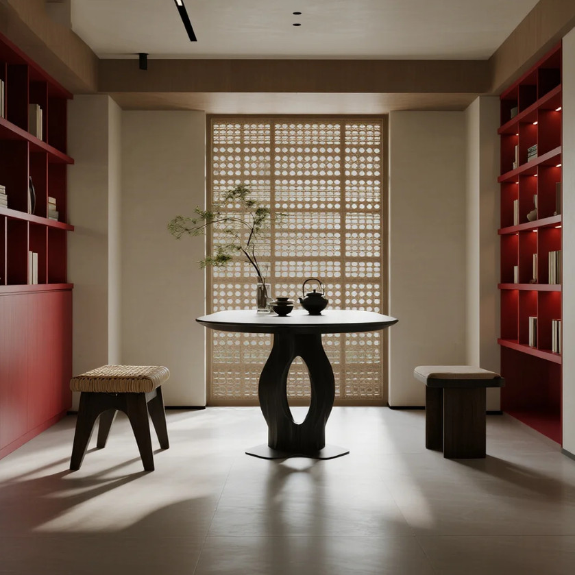 宋式美学功夫黑胡桃木榫卯茶桌阳台酒店设计师同款泡茶台高端定制,住宅家具,家用茶台/茶桌,淘宝优惠券,粉丝福利购,淘宝优惠卷