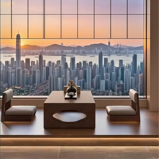 2025宋氏美学高端定制黑胡桃木茶桌白蜡木矮桌茶台阳台设计师同款