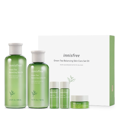 悦诗风吟绿茶水乳套装