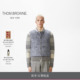 12期免息 秋冬新品 THOM BROWNE男士 马海毛混纺羽绒背心