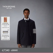 男士 BROWNE THOM 羊毛经典 四条纹外套 六折优惠
