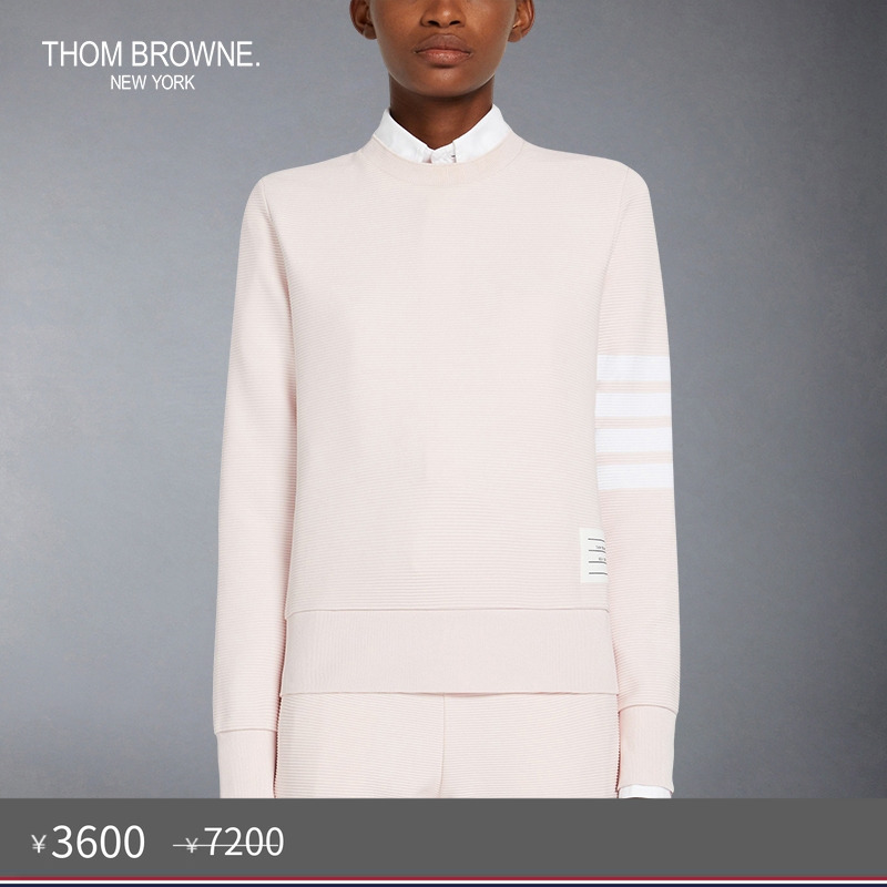 女士四条纹运动衫ThomBrowne