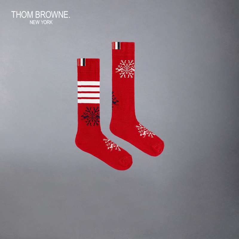 新品雪花中筒袜HECTOR