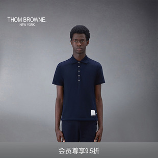 BROWNE 条纹珠地背后罗缎装 THOM 男士 饰短袖 POLO衫