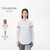 女士棉质耐久性牛津布衬衫 THOM BROWNE