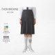 THOM 早春新品 BROWNE女士羊毛桑蚕丝针织百褶半裙 3期免息