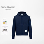 BROWNE THOM 男士 经典 卫衣 四条纹拉链连帽衫 6期免息