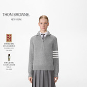 秋冬拉链套头针织衫 BROWNE女士厚款 6期免息 THOM