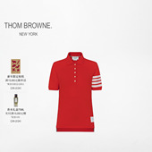 THOM POLO衫 BROWNE 四条纹棉质短袖
