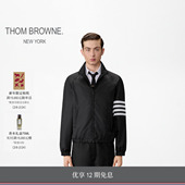 12期免息 BROWNE 冬季 新品 THOM 男士 插肩四条纹运动夹克