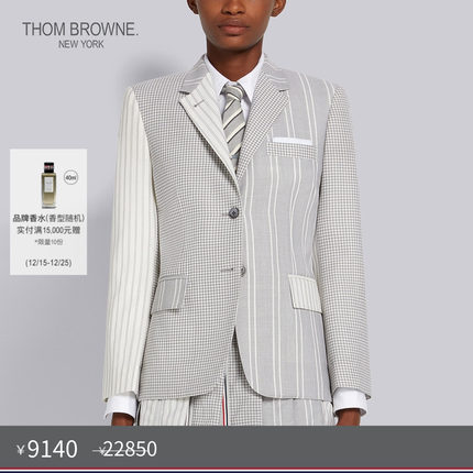 [秋冬优惠]THOM BROWNE 女士FUNMIX经典西服外套