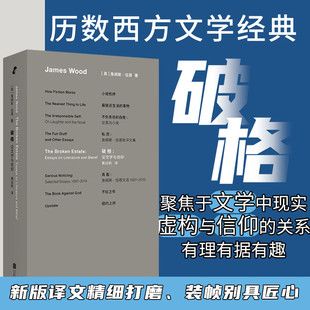 破格 不信之书 小说机杼 不负责任的自我:论笑与小说  私货 真看 詹姆斯·伍德文学评论集 西方经典文学 外国文学随笔小说