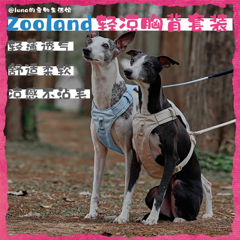 Zooland多功能清凉胸背牵引套装