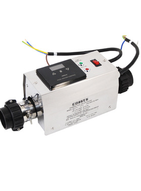 COASTS柯仕泳池恒温电加热器带触摸控制器系统可控制水泵开关