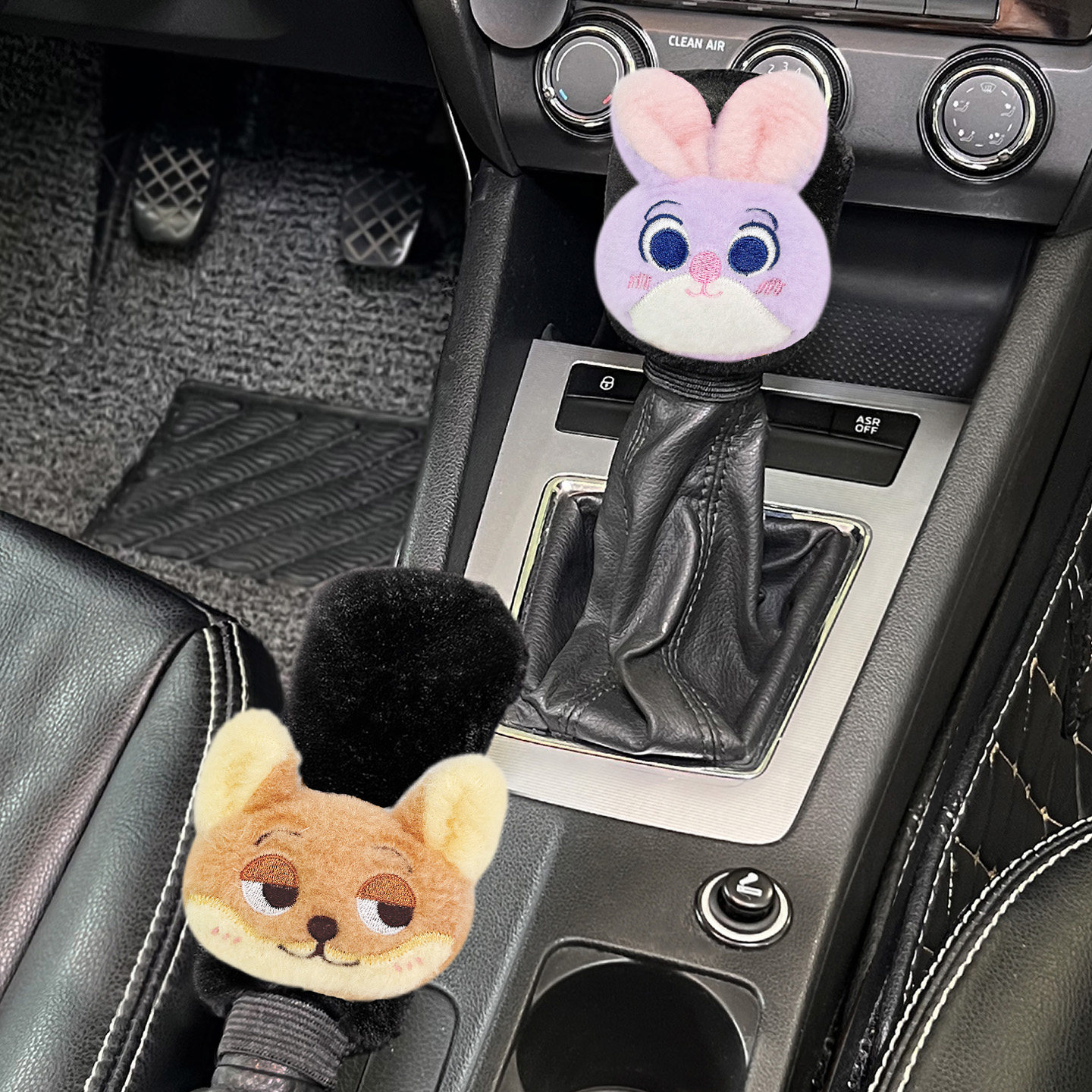 冬季毛绒汽车档位套排挡套档杆套