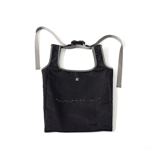 BLANK_SET Morse Code Collection系列尼龙购物袋大容量手提包