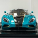 Agera FRONTIART 科尼赛克 Koenigsegg RSR 海洋蓝车模模型
