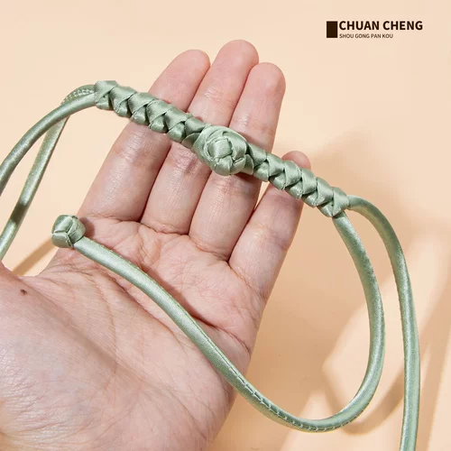 新中式旗袍盘扣长尾辫子扣国风手工编织纽扣汉服唐装扣子辅料装饰