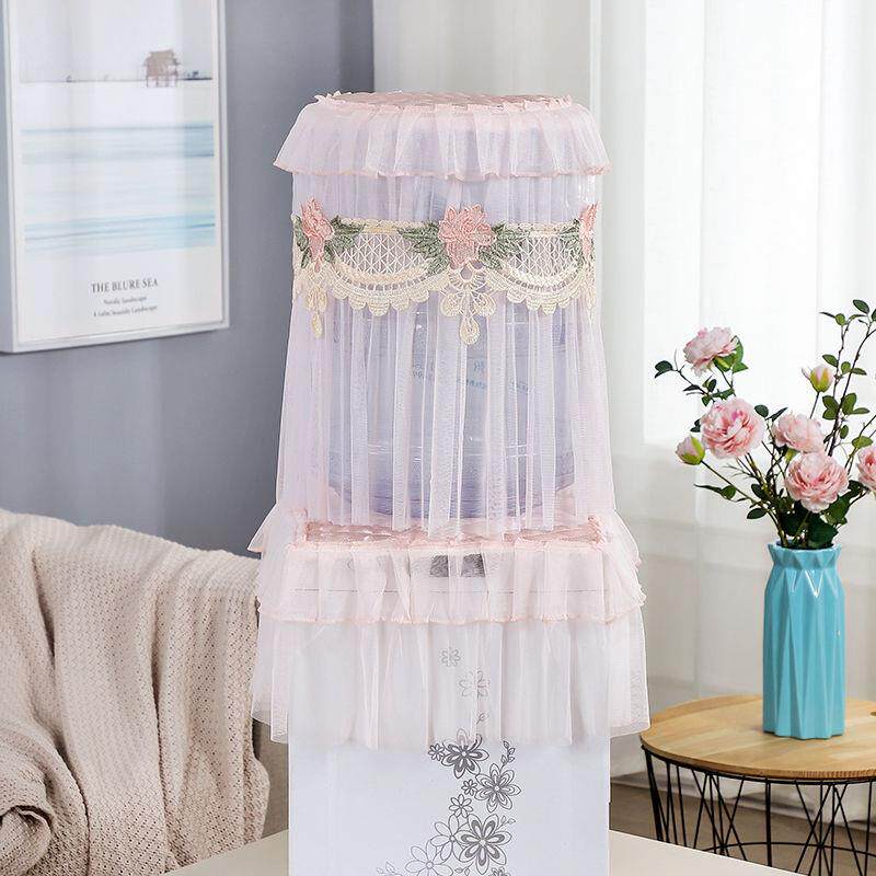 饮水机升罩饮布艺蕾丝用饮水机防尘盖布WGT18.9水桶罩水机家两件