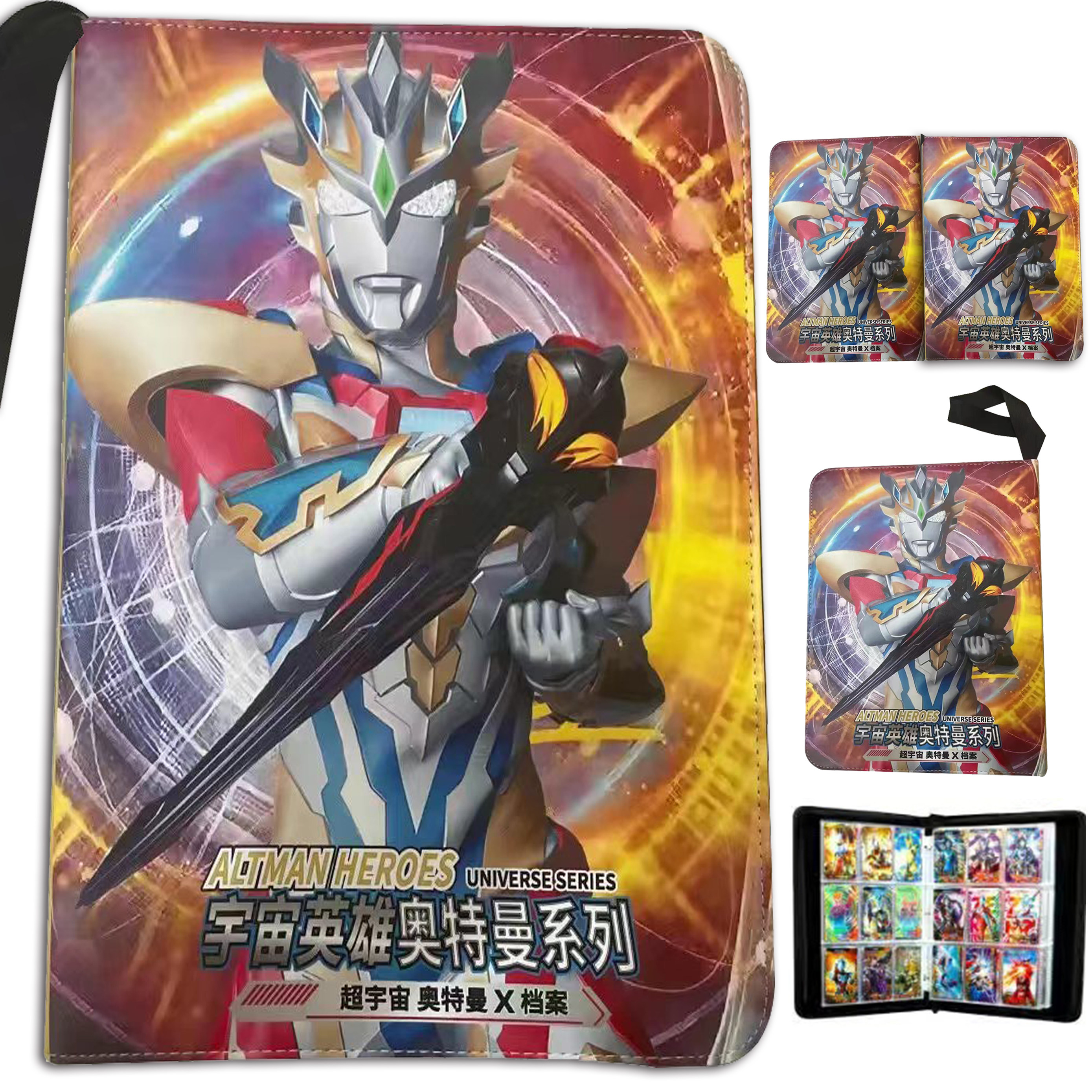 奥特曼卡片3d立体卡hr电视卡xr卡黄金卡黑金卡gp卡赛罗泽塔满星卡