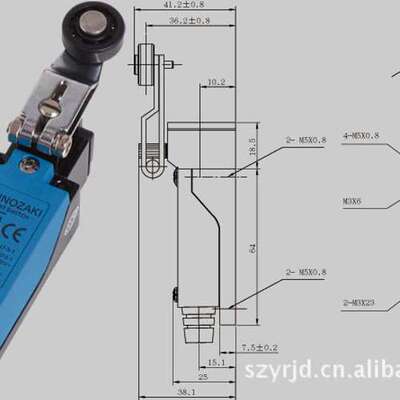 台湾SNZ施诺奇滚轮限位开关AZ8104厂家直销