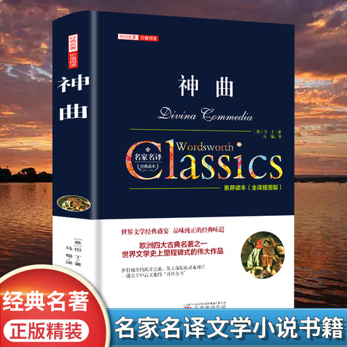 神曲但丁原著无删减精装硬壳