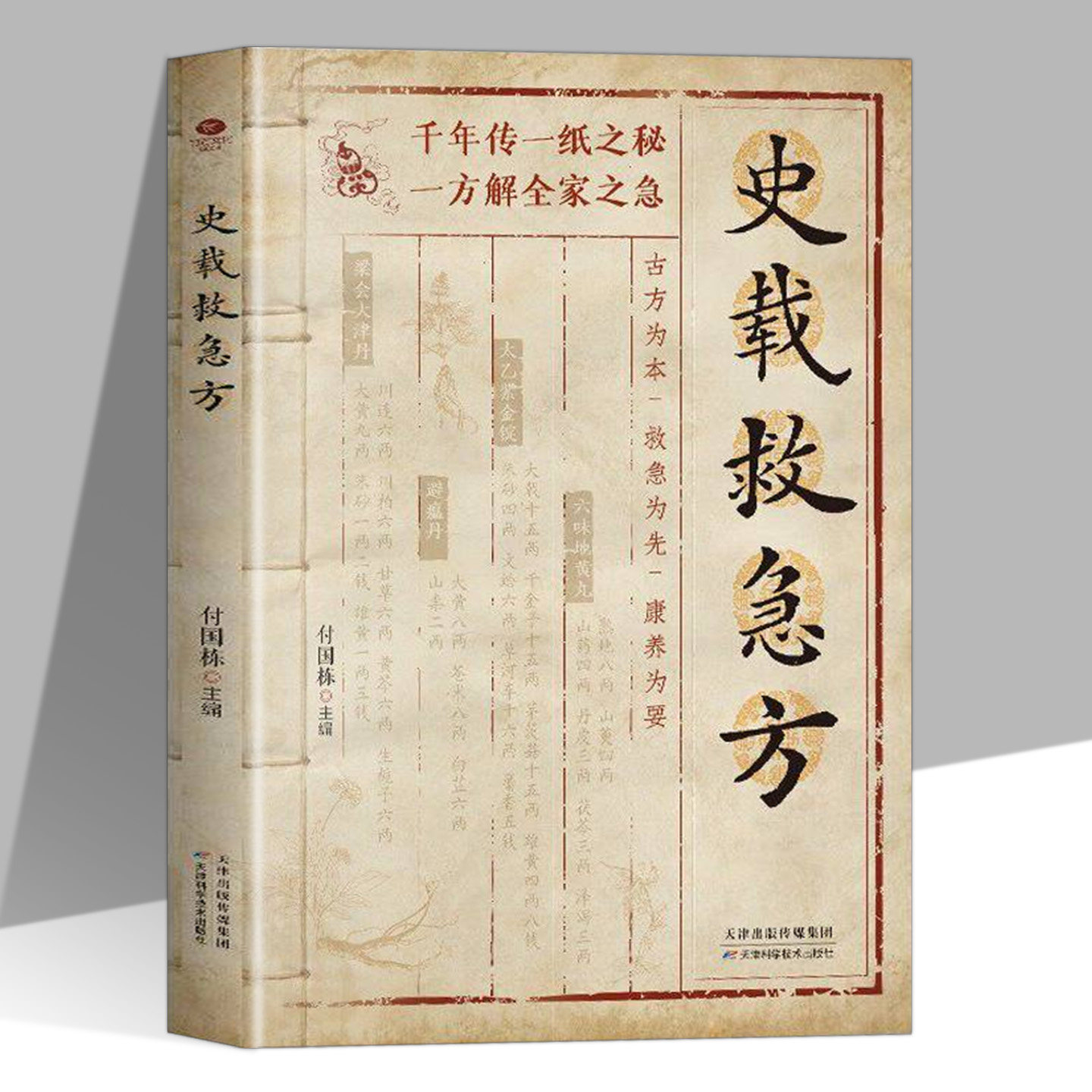 史载救急方正版精选历代医家救急良方 涵盖生活常见病与疑难杂症急症 所录方剂均为当时临床辨证效验之方 中医入门畅销书籍排行榜