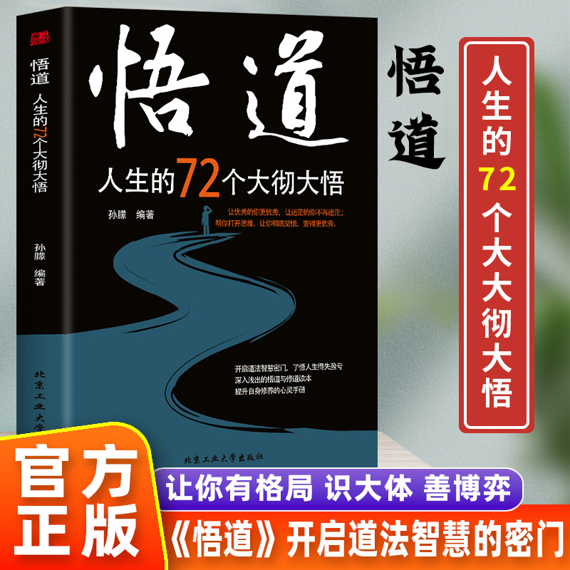 悟道人生的72个大彻大悟正版书籍
