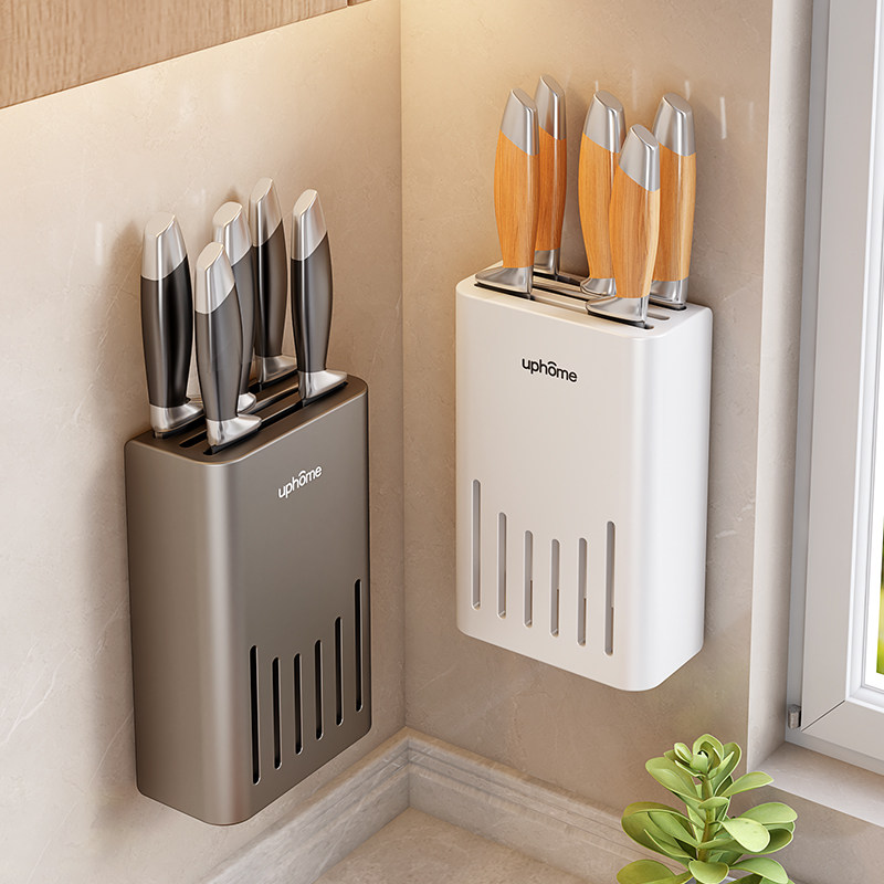 刀架置物架厨房2026新款大容量刀座菜刀架子多功能刀具收纳架壁挂