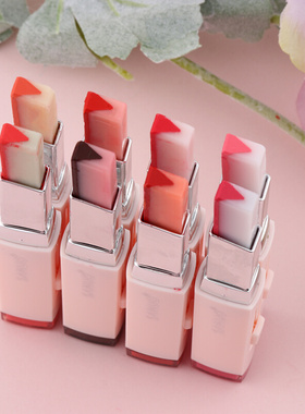 1pc V Shape Gradient Color Double ColorLipstick