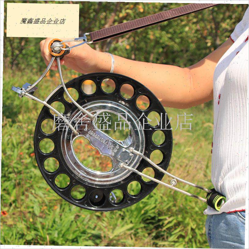 胜利风筝轮盘专用支架背带配件不锈钢合金N手握轮后支架靠腹零部.