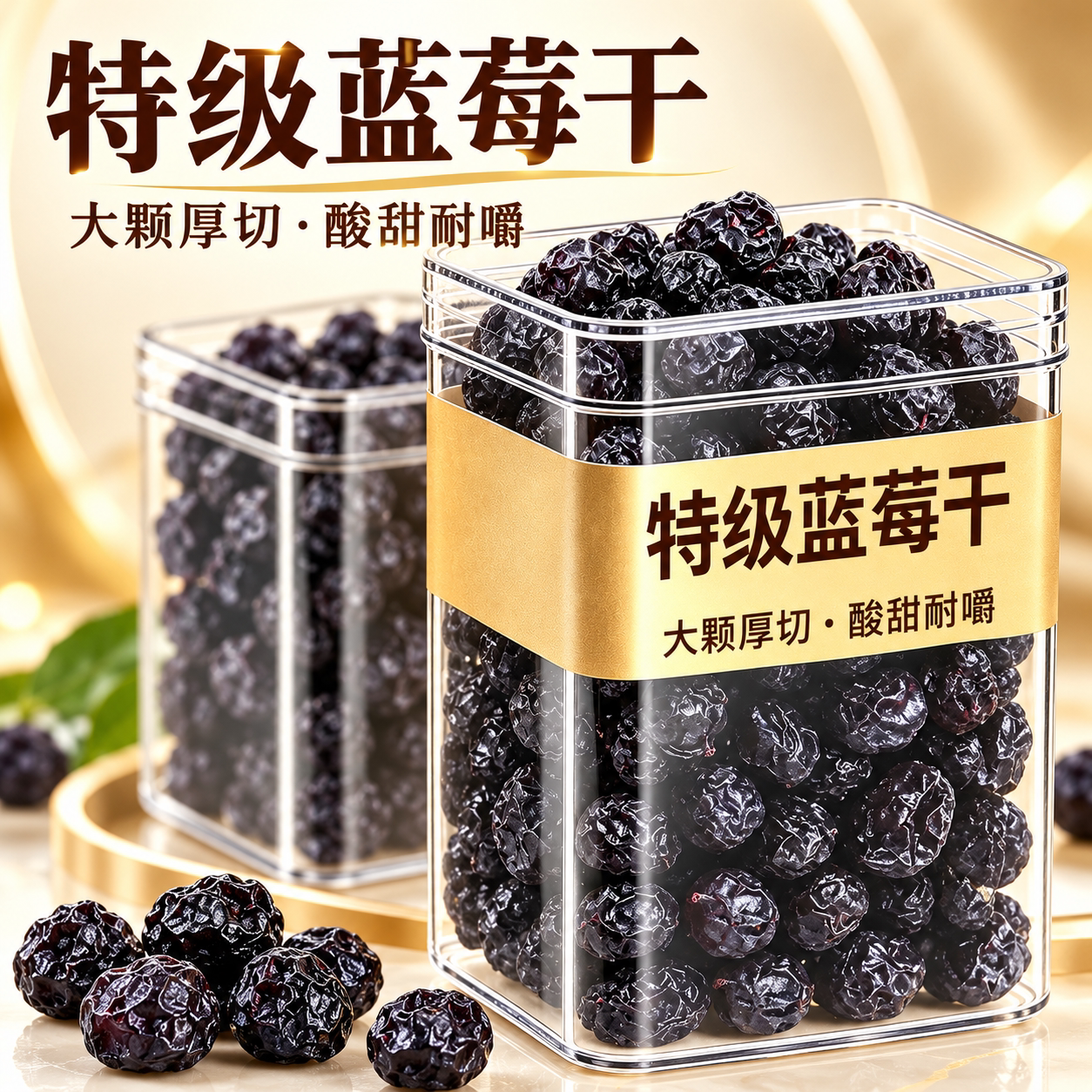 特级蓝莓干长白山果干原味烘培