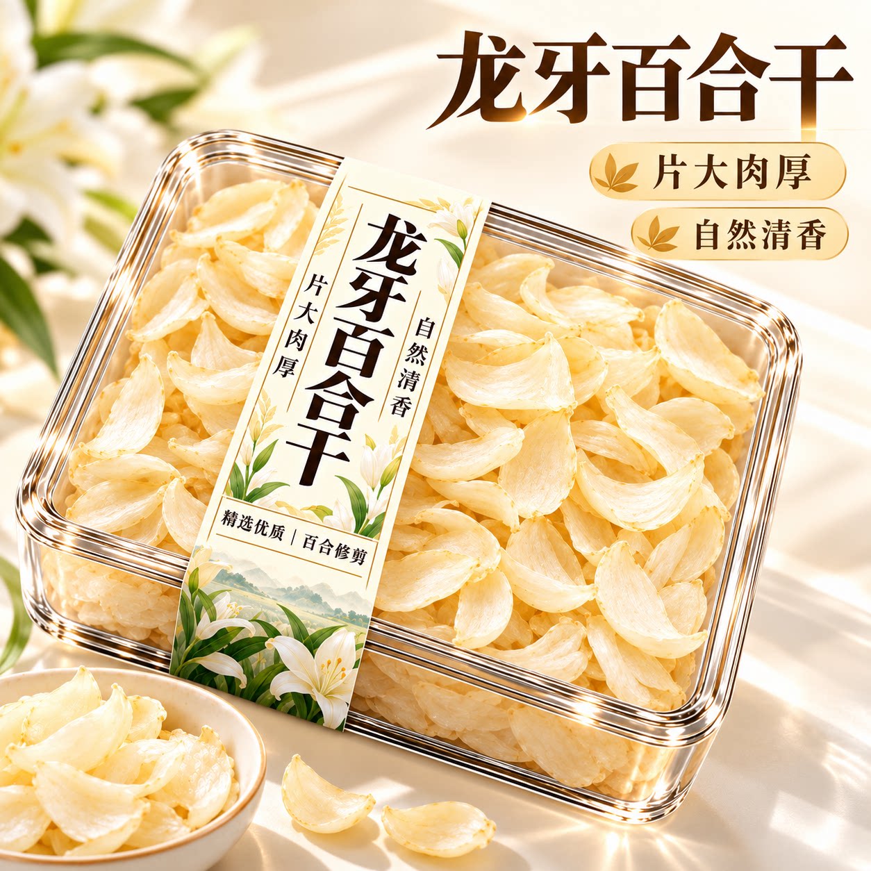 特级兰州百合干货特级官方旗舰店