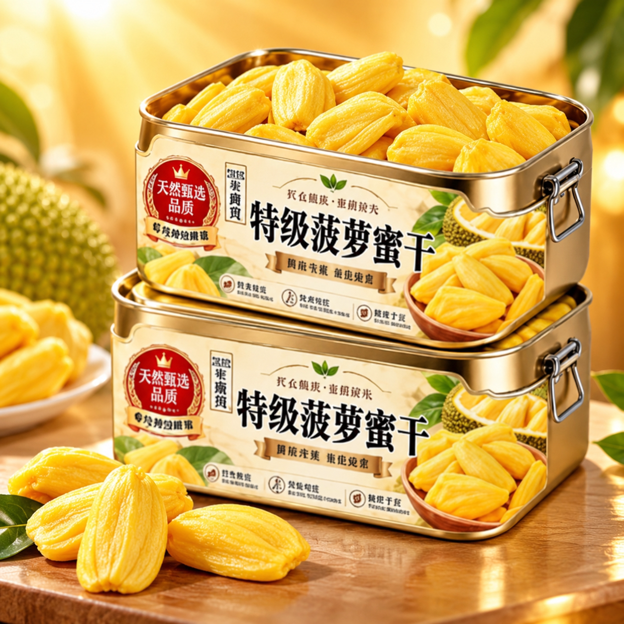 正宗特级菠萝蜜干旗舰店冻干水果