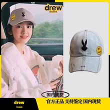 Drew House sava 笑脸兔八哥帽子关晓彤同款棒球鸭舌帽女显脸小