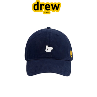 正品笑脸白鹿同款遮阳显脸小棒球帽子大头围男女鸭舌帽