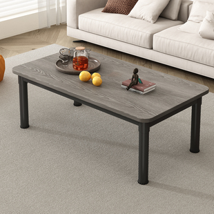 极简茶几办公室休息区接待茶台茶桌客厅家用边几出租房吃饭小桌子