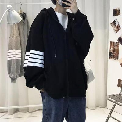 2025新款连帽加绒开衫卫衣