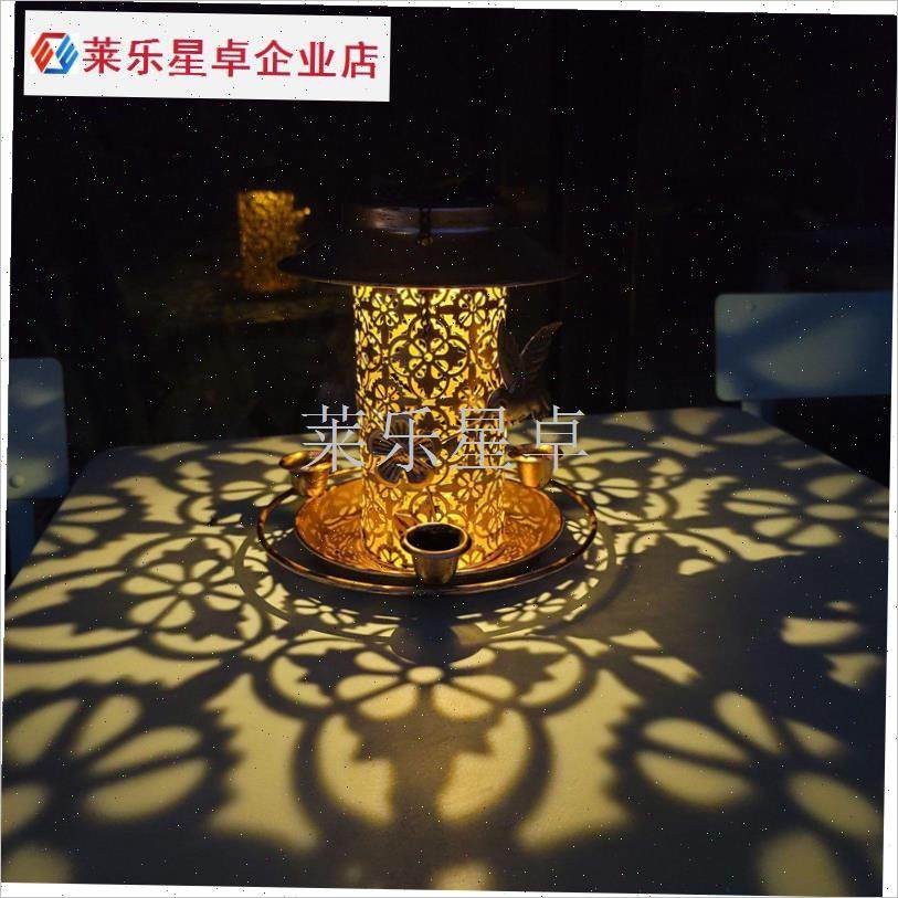 户外太阳能铁艺喂鸟器投食喂食器庭院阳J台悬挂室外装饰鸟禽喂水.,宠物/宠物食品及用品,鸟禽喂食器/喂水器,淘宝优惠券,粉丝福利购,淘宝优惠卷