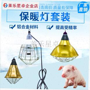 仔猪保温箱灯育雏鸡苗取暖灯泡灯罩可调温度加热小鸡Y猪养殖带线.