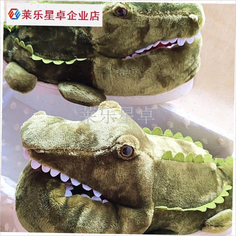 采购产品冬季情侣卡通棉拖鞋男女学生全跟可爱T动物防滑暖鞋加厚.