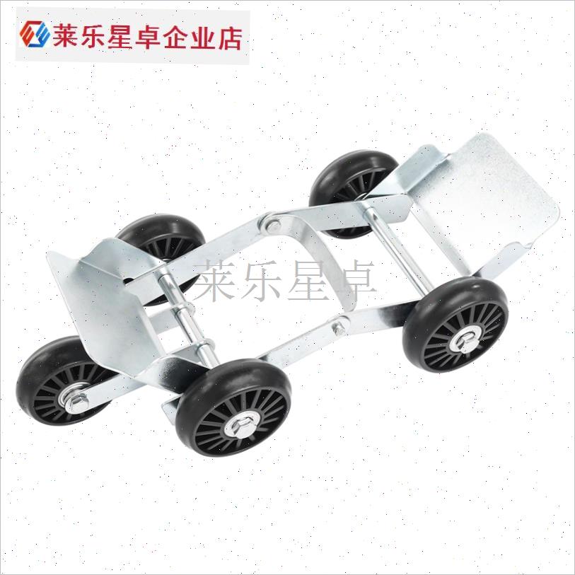 电动车瘪胎助推器摩托车爆u胎万向轮移车助力推车器扎胎自救拖车.