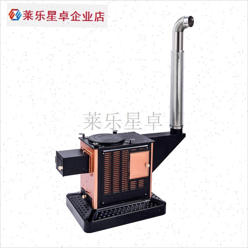 柴火炉农村家用无烟烤火炉柴煤两用冬I季室内取暖炉气化烧柴回风.