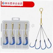 重庆千又小型爆炸钩套装 鱼. 有倒刺鲫鲤鱼海竿钩抛竿钩Y手工绑好