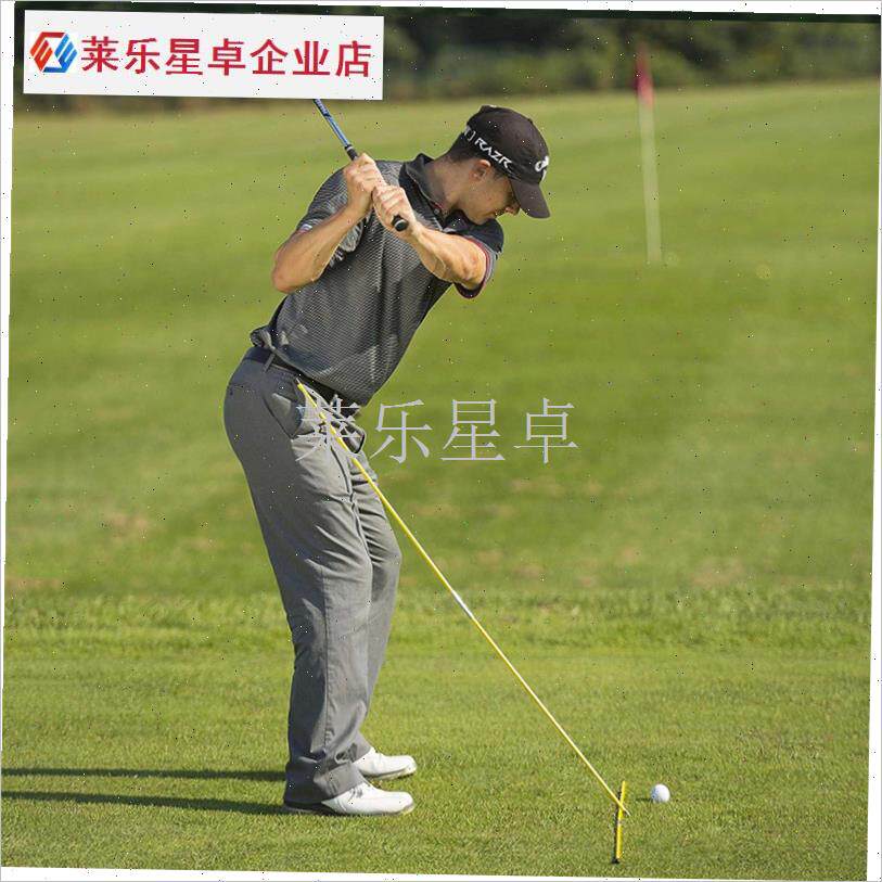 高尔夫折叠指示棒两折筒装方向棒U卡拉威挥杆练习标.