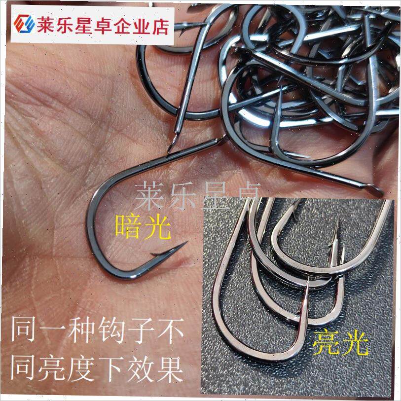 新关东鱼钩巨物钩黑坑大号大物进口新款暴力加强有W无倒刺无散装.