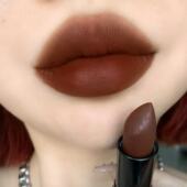 好顶 调色 轻欧美枯木棕低饱和丝绒口红口棕清冷黄皮显白女学生