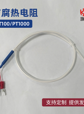防腐热电阻PT100/PT1000 热电偶温度传感器贺利式电阻防水防油