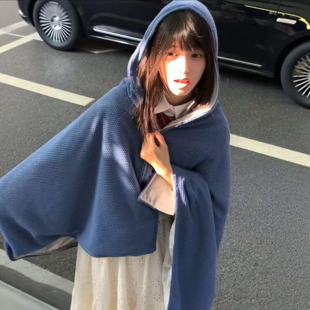 电热毯发热披肩毯单人暖身毯带帽加热多功能可调温办公室毯子智能